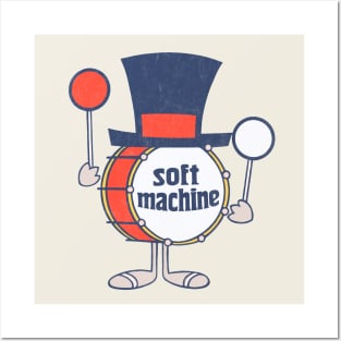 Soft Machine -- Original Fan Artwork Design Posters and Art